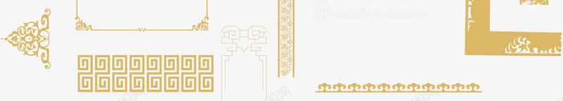 中国风图腾祥云边框png免抠素材_新图网 https://ixintu.com 国风 图腾 祥云 边框