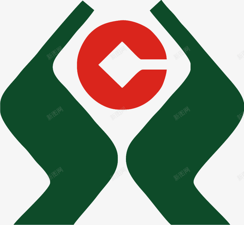 信用社logo农村信用社图标cdr_新图网 https://ixintu.com logo psd 信用社 平台 彩色PSD 彩色图标 第三方平台 绿色logo 银联标 银行logo