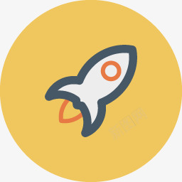 火箭ipadMiniuiflaticons图标png_新图网 https://ixintu.com rocket 火箭