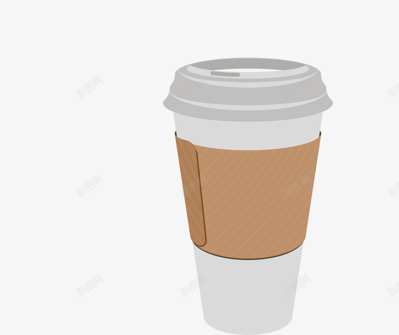 卡通手绘一杯咖啡装饰图案矢量图图标eps_新图网 https://ixintu.com coffee 一杯咖啡 咖啡厅 咖啡图标 咖啡店 咖啡文化 喝咖啡 香味 矢量图