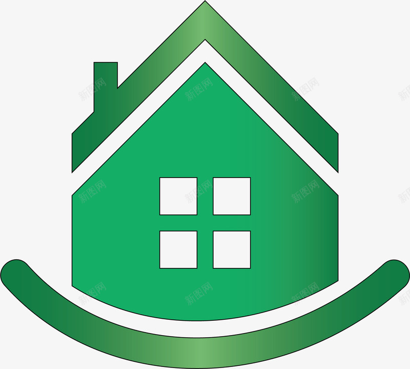 家政标识矢量图图标ai_新图网 https://ixintu.com LOGO设计 卡通图 图标设计 家政LOGO 家政图标 家政服务 标识设计 矢量图