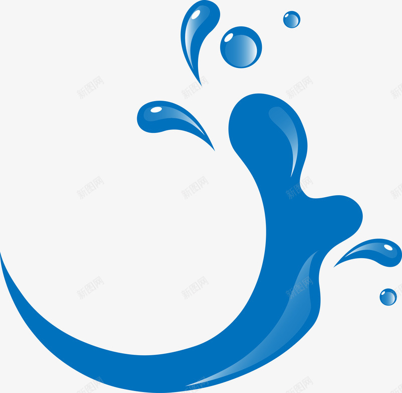 翻滚的蓝色海浪png免抠素材_新图网 https://ixintu.com 动感 动感水 动感水浪 动感水纹 卷起的海浪 水效果 水波 水波涟漪 水流 水浪 水花 波浪 海上风浪 海浪 海浪动画 海浪形状 精美的海浪 蓝色水