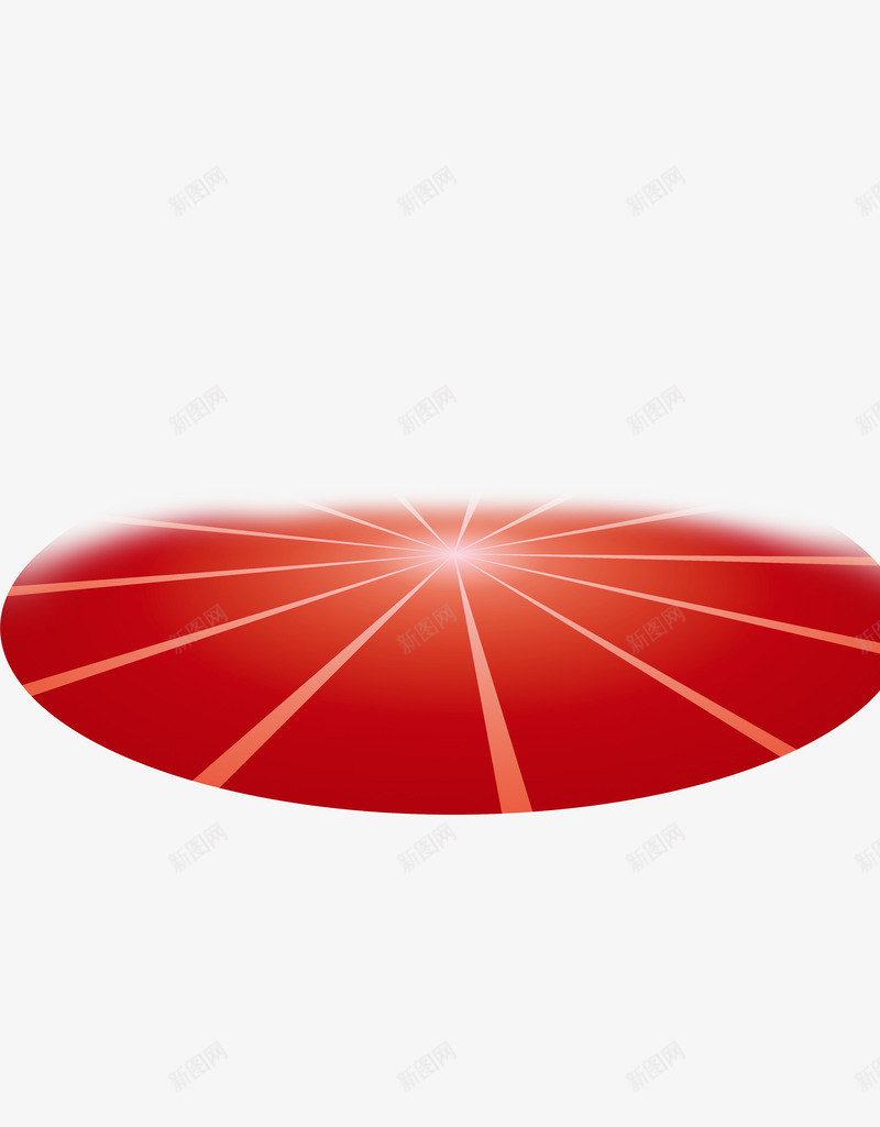 放射性元素作图背景png免抠素材_新图网 https://ixintu.com 光钎 放射性背景 暖色调 红色
