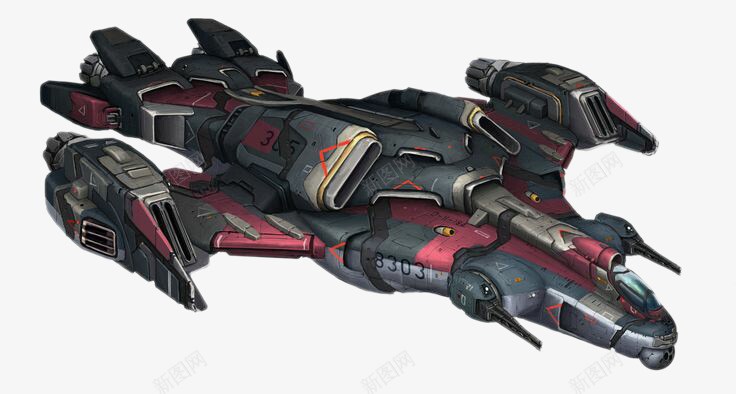 宇宙飞船psd免抠素材_新图网 https://ixintu.com 卡通手绘 宇宙船 宇宙飞船 未来 科技