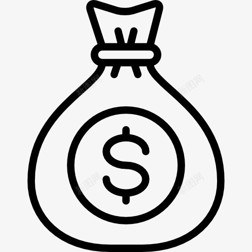 美元硬币图标png_新图网 https://ixintu.com 业务袋 栈 现金 美元的硬币 银行