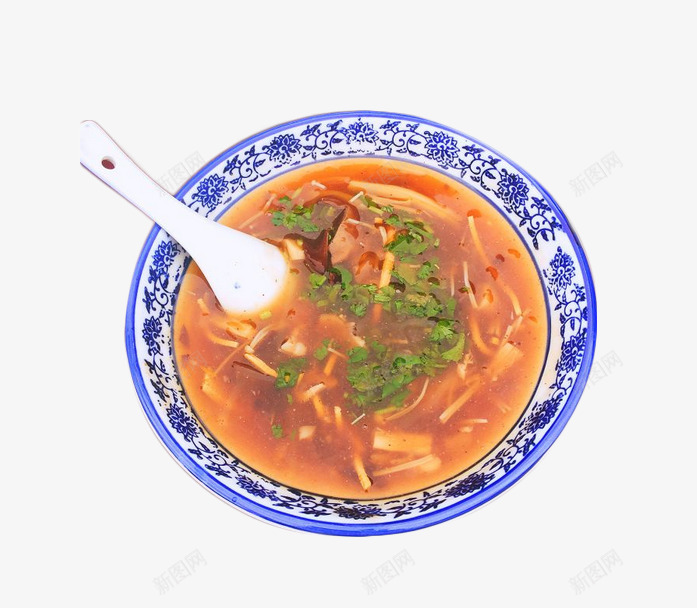 风味胡辣汤片png免抠素材_新图网 https://ixintu.com 勺子 美味的 胡辣汤 食物