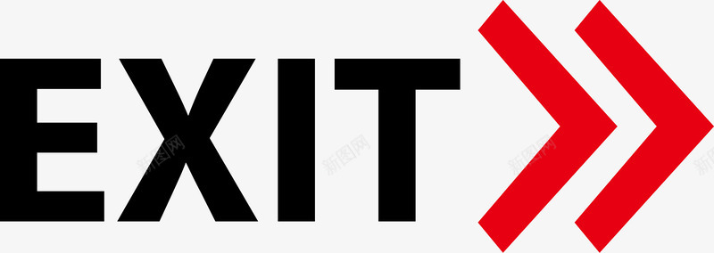 指示通道图标png_新图网 https://ixintu.com 安全出口 安全通道 指示 紧急出口 逃生 逃生通道