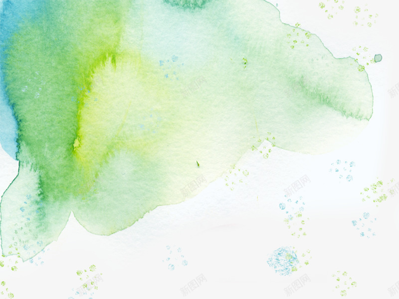 青绿色水粉背景png免抠素材_新图网 https://ixintu.com 底纹 水粉 渲染 背景 青绿色