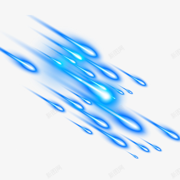 流星雨炫光png免抠素材_新图网 https://ixintu.com 光感 光效 异影 流星雨 流星飞过 炫光