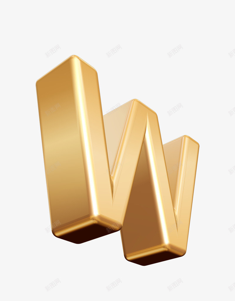 3D字母Wpng免抠素材_新图网 https://ixintu.com 3D W 互联网 字母 网站