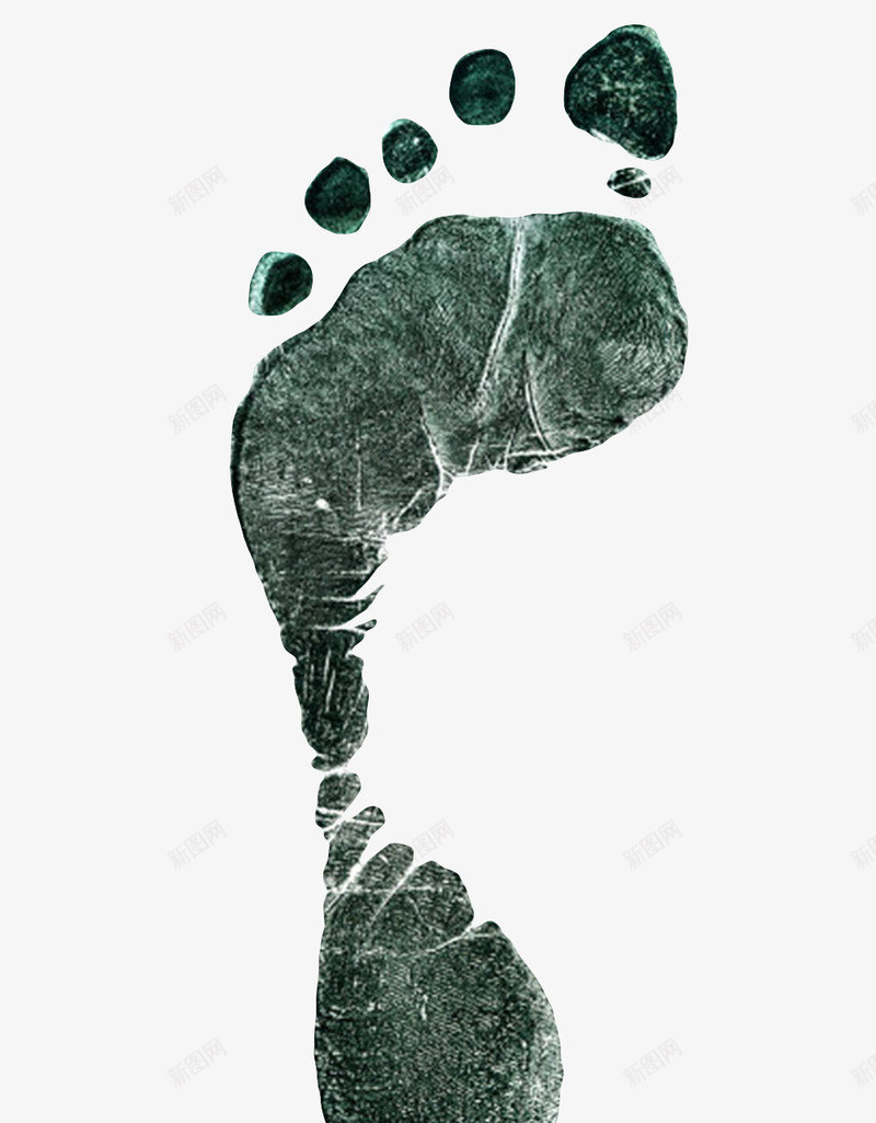 淡绿色泼墨效果脚印png免抠素材_新图网 https://ixintu.com 人物脚印 墨水 斑驳 留下 痕迹 脚印 脚步 脚踏 走路 足迹 路线 路过