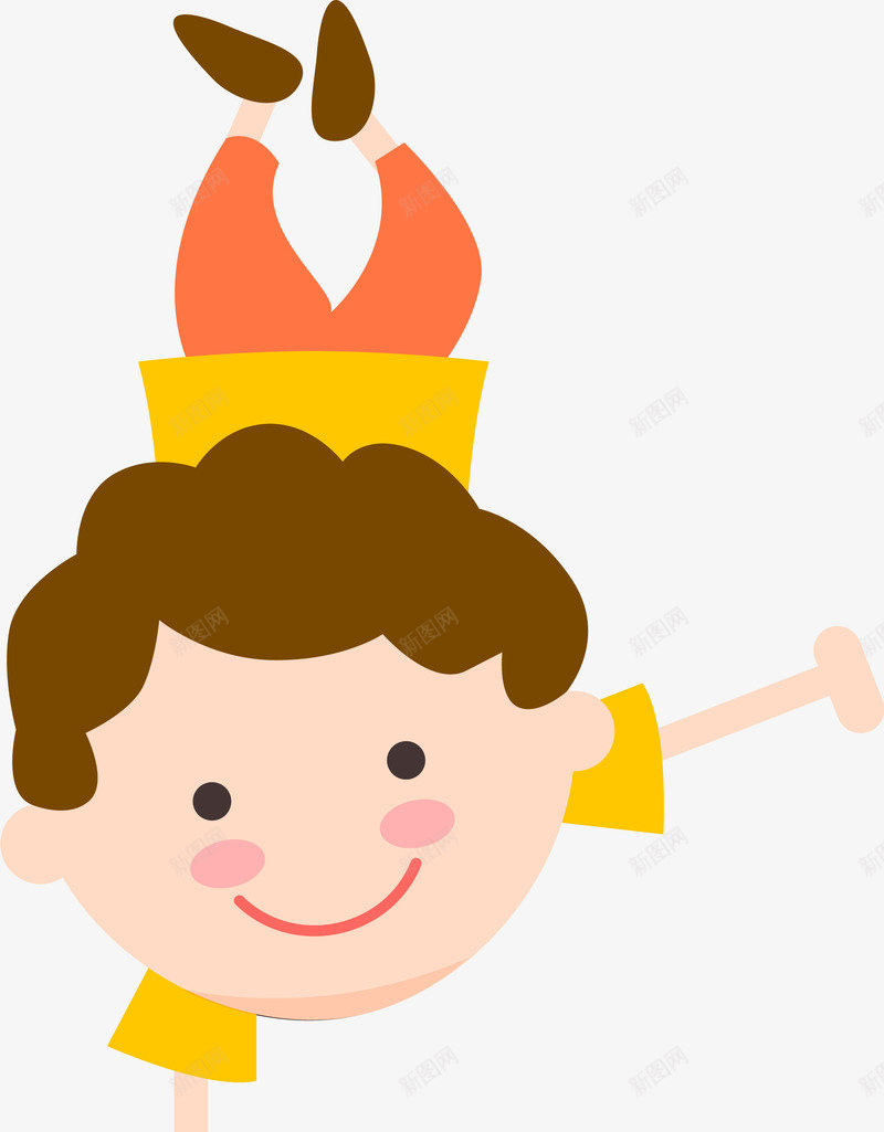 儿童节倒立的男孩png免抠素材_新图网 https://ixintu.com 倒立的男孩 儿童节 单手倒立 单手支撑 可爱男孩 开心 翻跟斗