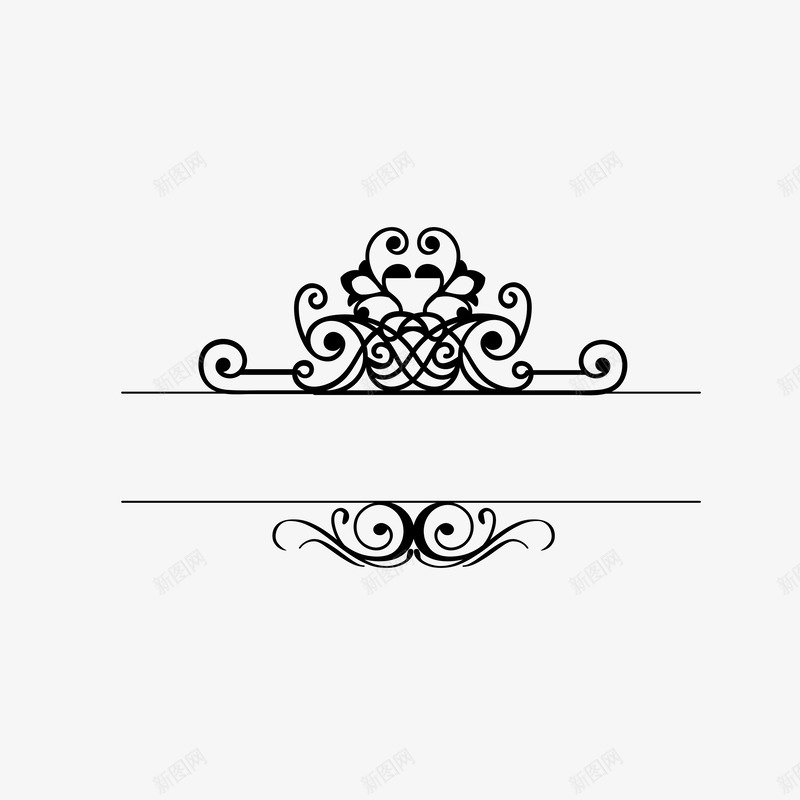 欧洲边框图标png_新图网 https://ixintu.com 欧洲边框纹理 欧洲边角 欧洲边角装饰