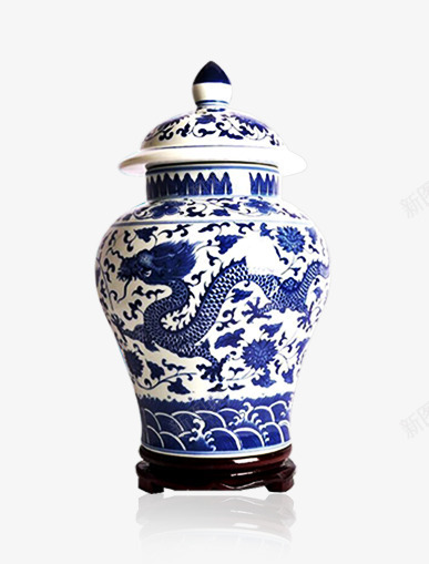 大坛原浆酒png免抠素材_新图网 https://ixintu.com 将军罐 淡雅 简约 酒 青花瓷