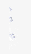 不规则雪花装饰花边psd免抠素材_新图网 https://ixintu.com 冬天 白色 花边 装饰 雪花