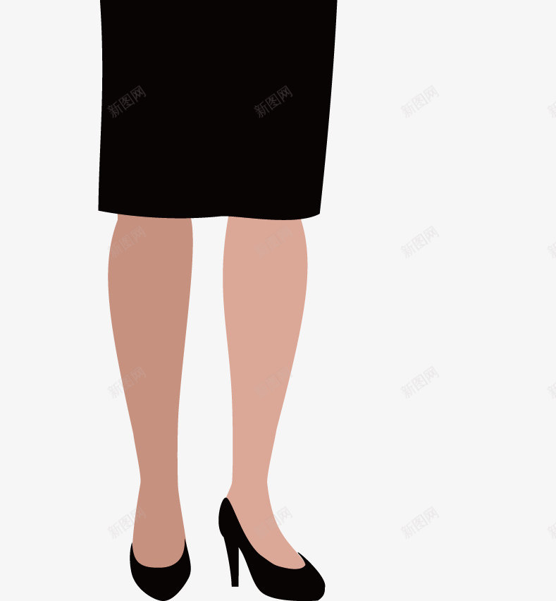 带胸卡的职员png免抠素材_新图网 https://ixintu.com 公务人员 公务人员卡通 公务人员形象 带胸卡 职员
