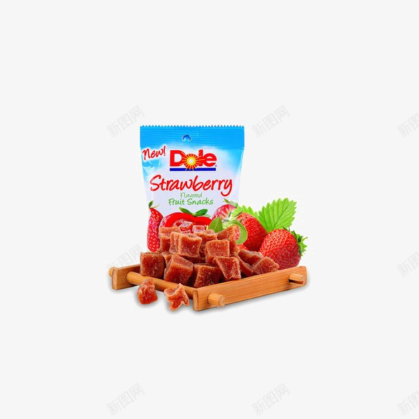 都乐草莓味综合水果粒png免抠素材_新图网 https://ixintu.com Dole 产品实物 美国 进口食品