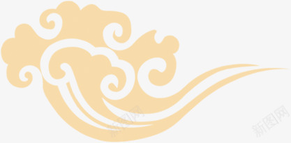 祥云节日庆典春季海报png免抠素材_新图网 https://ixintu.com 庆典 春季 海报 祥云 节日