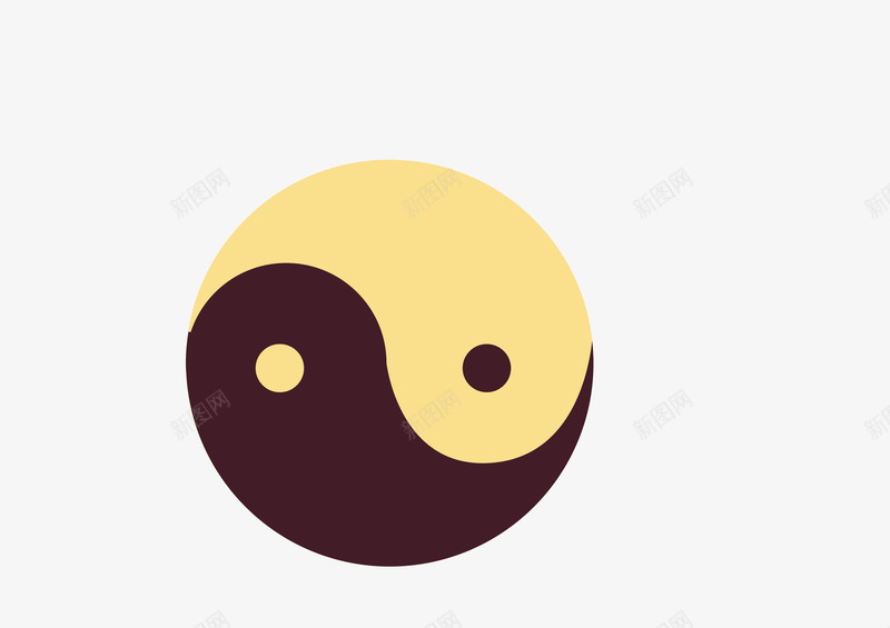 彩色太极圈中国风矢量图eps免抠素材_新图网 https://ixintu.com 中国风 太极圈 彩色太极 矢量太极 矢量图