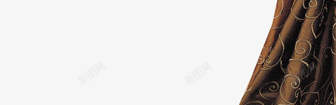棕色复古印花窗帘海报背景png免抠素材_新图网 https://ixintu.com 印花 复古 棕色 海报 窗帘 背景
