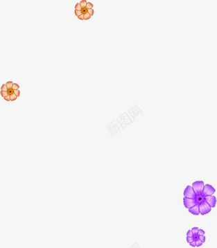 彩色绚丽花朵美景png免抠素材_新图网 https://ixintu.com 彩色 绚丽 美景 花朵