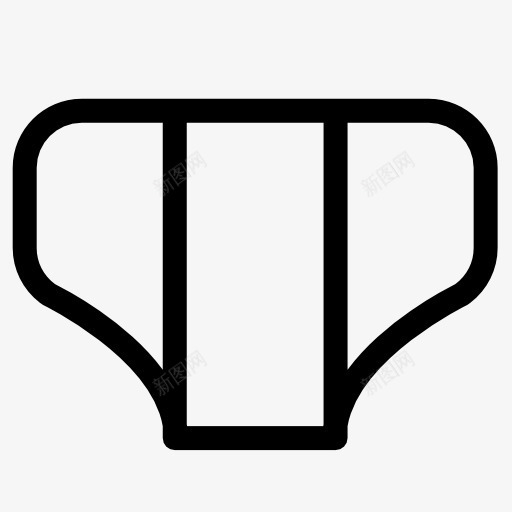婴儿尿布图标png_新图网 https://ixintu.com 尿不湿