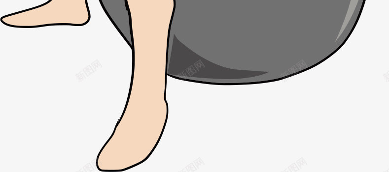 正在锻炼的孕妇矢量图ai免抠素材_新图网 https://ixintu.com 孕妇 开心的孕妇 矢量孕妇 锻炼 矢量图
