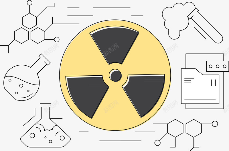 科学技术医学生物学实验矢量图eps免抠素材_新图网 https://ixintu.com PPT元素 医学生物学 实验 技术 科学 矢量图