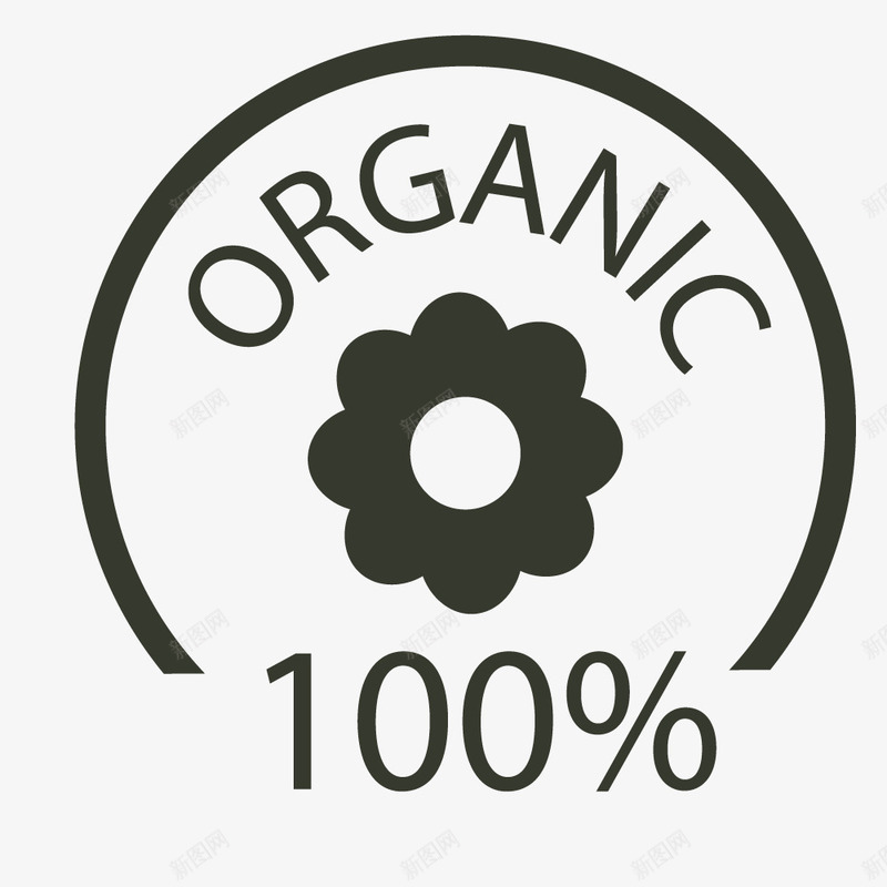 有机植物标志案png免抠素材_新图网 https://ixintu.com 创意 发芽 天然 有机 标志设计 植物 生态 绿色 餐饮 高端农业