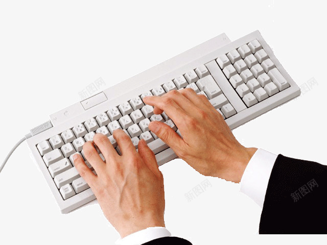 男士打字键盘双手png免抠素材_新图网 https://ixintu.com 双手 打字 男士 键盘