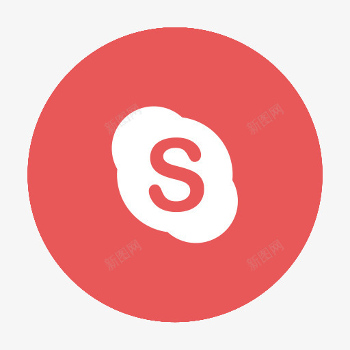 聊天循环现代红SSkype的声图标png_新图网 https://ixintu.com Chat S Skype circular modern red s skype voice 循环 现代 的声音 红 聊天 聊天循环现代红SSkype的声音红色网站美免费下载