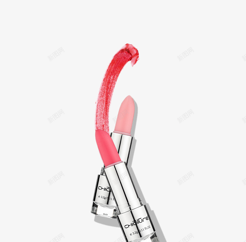 时尚稚优泉变色唇膏png免抠素材_新图网 https://ixintu.com 产品实物 变色 口红 唇膏 稚优泉