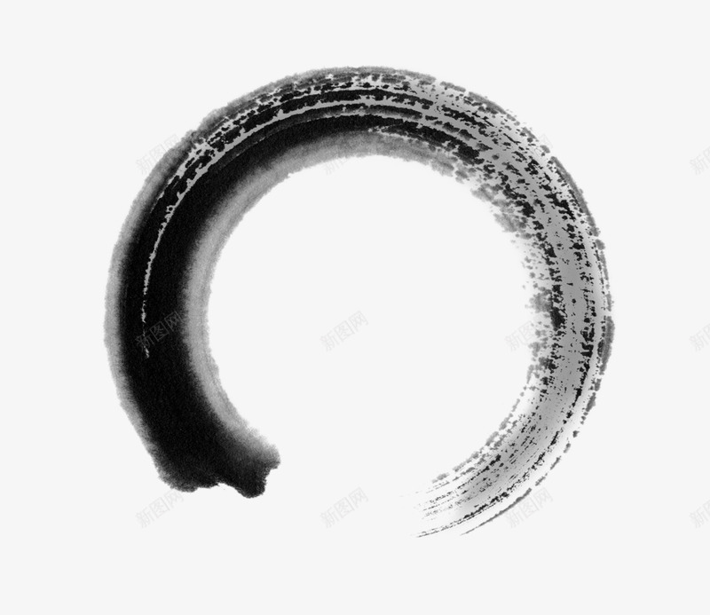 水墨笔刷系列1png免抠素材_新图网 https://ixintu.com 墨水 墨点 墨迹 水墨 笔刷 黑色