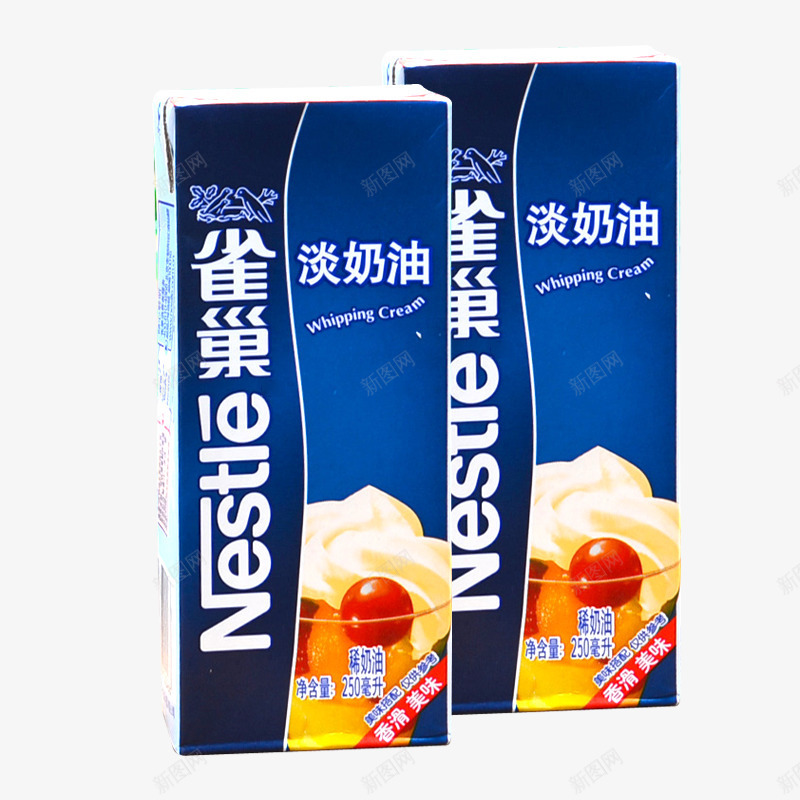 雀巢淡奶油png免抠素材_新图网 https://ixintu.com 产品实物 动物性 淡奶油 雀巢
