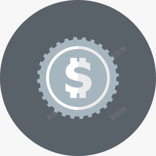 现金硬币货币美元钱银行与金融图标png_新图网 https://ixintu.com Cash coin currency dollar money 现金 硬币 美元 货币 钱