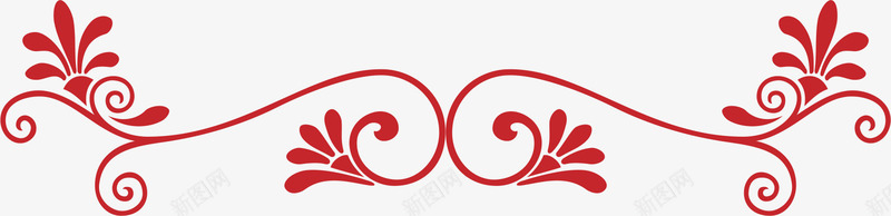 边条红色边条图标png_新图网 https://ixintu.com 古典边条 条纹 欧式边条 红色边条 红色边条图标 花边 装饰边条 鲜花边条