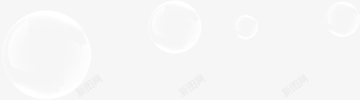 白色悬浮气泡夏天png免抠素材_新图网 https://ixintu.com 夏天 悬浮 气泡 白色