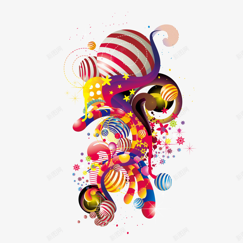 开幕式绚烂背景png免抠素材_新图网 https://ixintu.com 开幕式 绚烂 背景