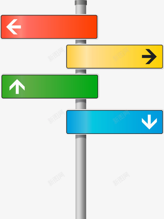 精致指路牌png免抠素材_新图网 https://ixintu.com 指示牌 指路牌 木板 矢量素材 箭头 纹样 路牌