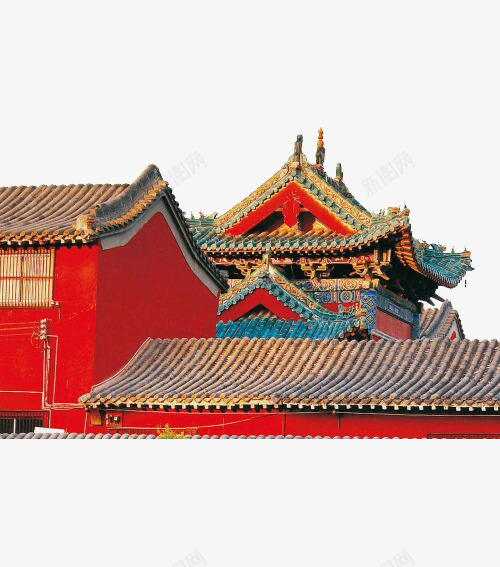 古代古典故宫角楼建筑元素png免抠素材_新图网 https://ixintu.com 古代 古典 建筑 故宫角楼