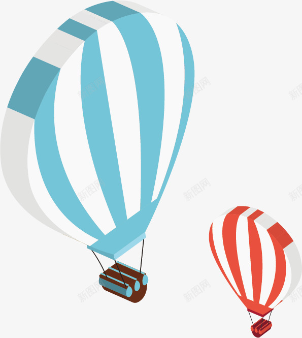 创意卡通商务金融png免抠素材_新图网 https://ixintu.com 卡通 卡通素材 商务金融 扁平化 热气球 网站设计