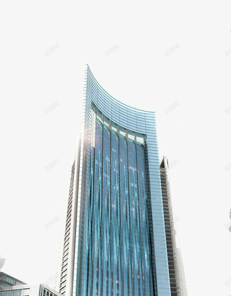 现代建筑透视图png免抠素材_新图网 https://ixintu.com 现代建筑 玻璃幕墙 透视图 钢结构