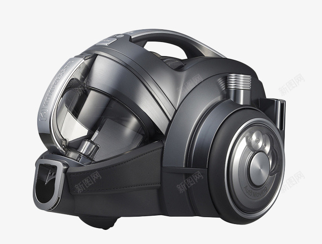 黑色打扫机png免抠素材_新图网 https://ixintu.com 产品实物 吸尘器主体 家电 家电素材