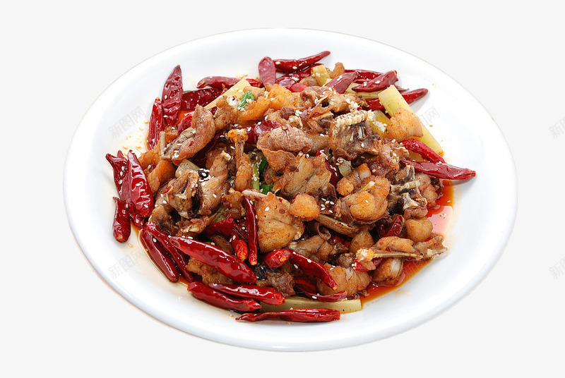 特色风味菜香辣牛蛙png免抠素材_新图网 https://ixintu.com 传统家常菜 家乡味 家乡菜 干煸牛蛙 赣菜 香辣牛蛙 香锅牛蛙