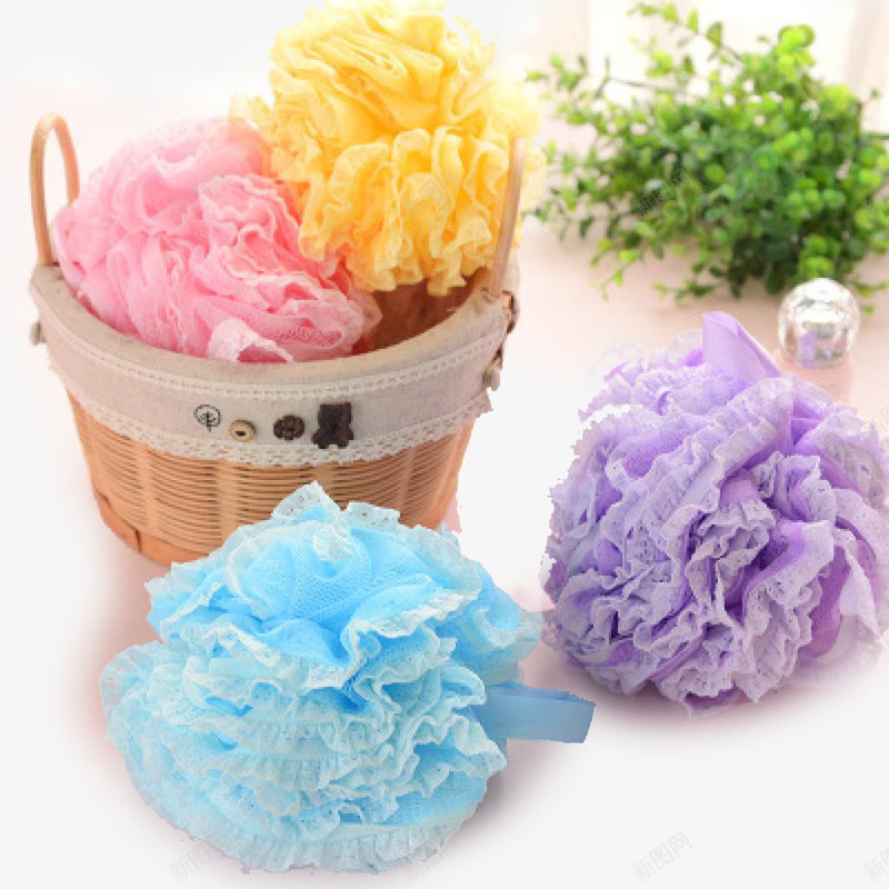 淡雅沐浴球png免抠素材_新图网 https://ixintu.com 沐浴 沐浴球 沐浴用品 淡雅 装饰素材