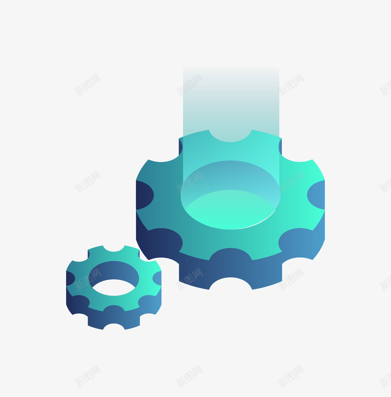 25D设置齿轮立体插画矢量图ai免抠素材_新图网 https://ixintu.com 25D商务办公插画 25D渐变立体插画 办公 科技插画 设置齿轮 金融行业 矢量图