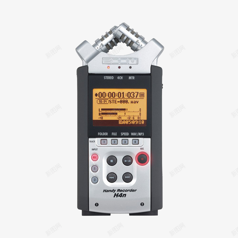 高级录音笔png免抠素材_新图网 https://ixintu.com 产品实物 录音笔 漂亮录音笔 精致录音笔 银灰色录音笔
