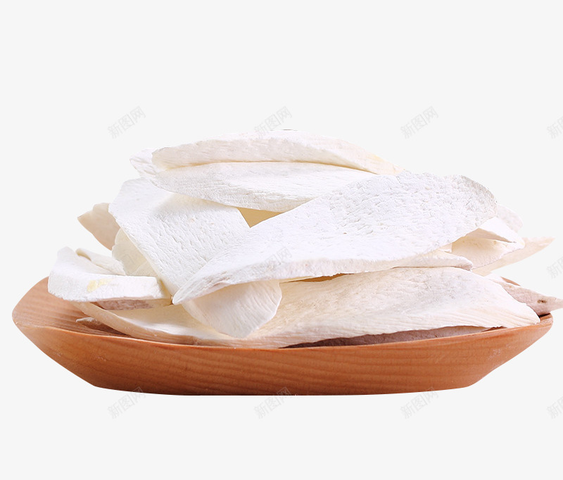 干怀山药片png免抠素材_新图网 https://ixintu.com 产品实物 山药片 干怀山药片 河南淮山片