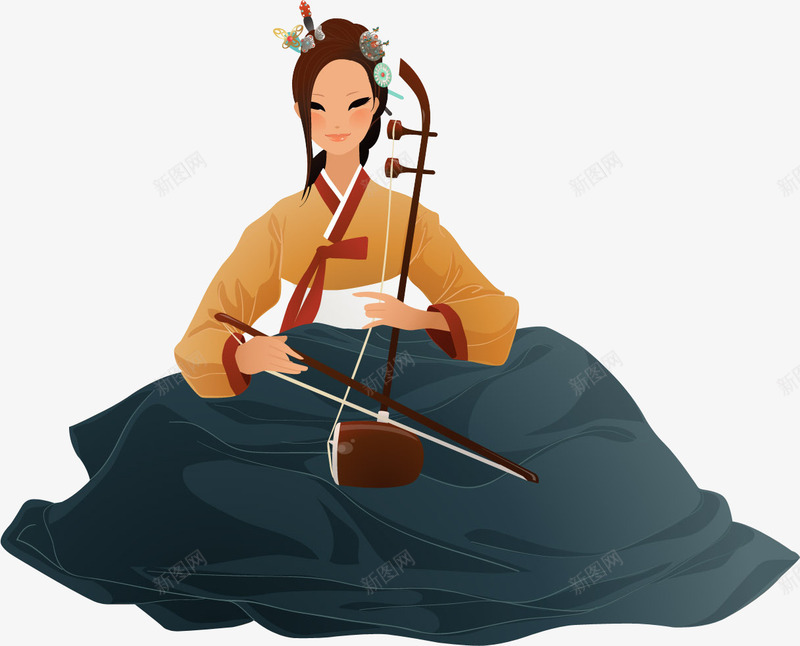 韩国美女png免抠素材_新图网 https://ixintu.com 卡通人物 旅游 美女 韩国风