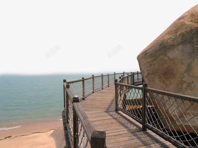 厦门海边观景台png免抠素材_新图网 https://ixintu.com 厦门风景 城市街景 魅力城市 鼓浪屿风情